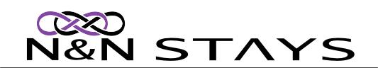 N&N Stays logo